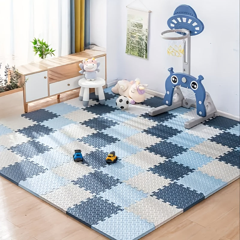 25pcs EVA Foam Puzzle Mat Set, Anti-Slip, Waterproof, Soft and Durable for Game Room, Bedroom, Office, Outdoor Training