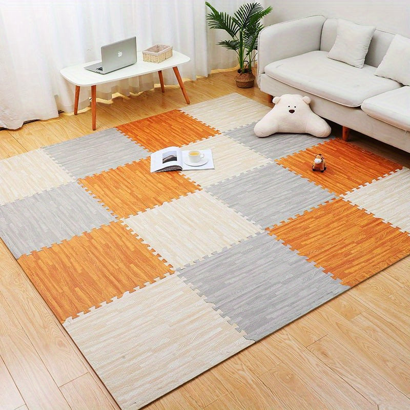 20pc EVA Foam Non-Electric Interlocking Floor Mats - Universal Fit for Outdoor Training, Bedroom, Living Room, Balcony - Battery-Free Exercise Mats
