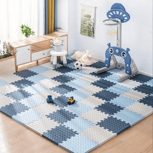 25pcs EVA Foam Puzzle Mat Set, Anti-Slip, Waterproof, Soft and Durable for Game Room, Bedroom, Office, Outdoor Training