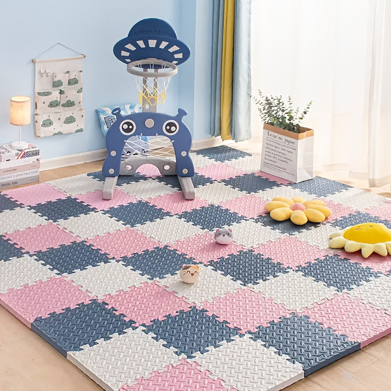 25pcs EVA Foam Puzzle Mat Set, Anti-Slip, Waterproof, Soft and Durable for Game Room, Bedroom, Office, Outdoor Training